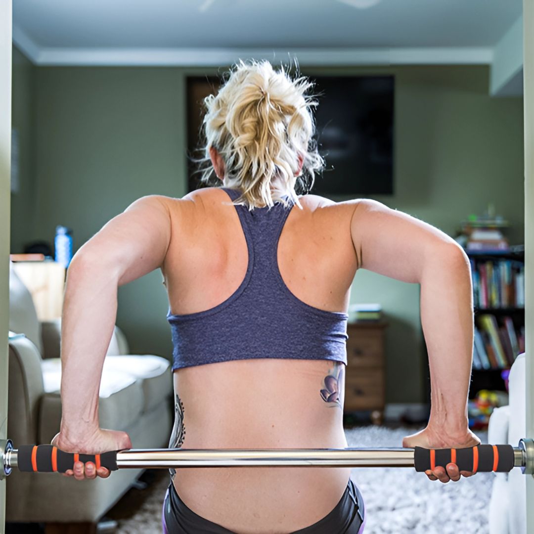 barre de traction exercice de dips