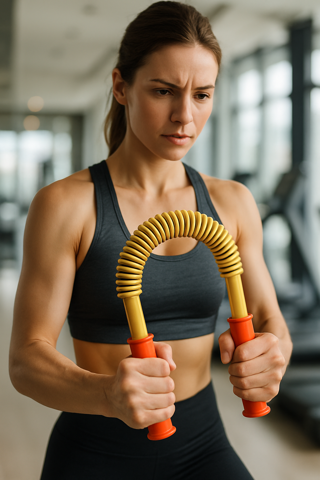 grip for hands femme qui entraine