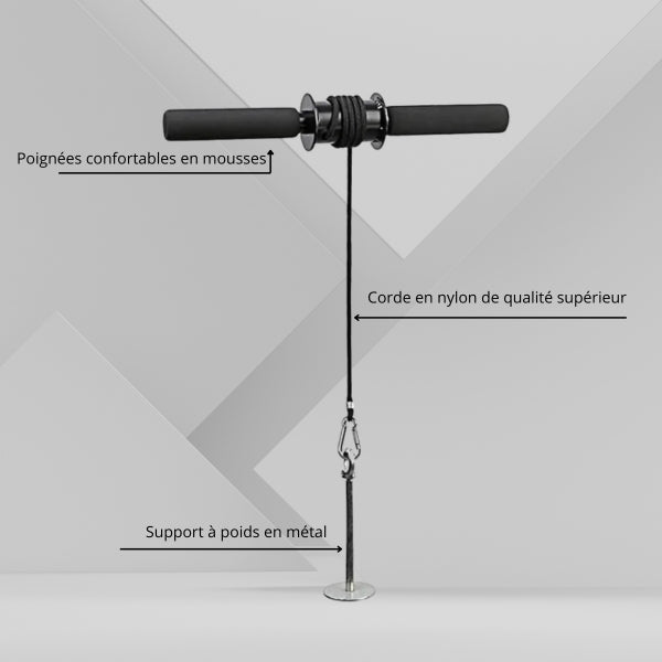 hand grip | rouleau de poignet - Mon studio fitness